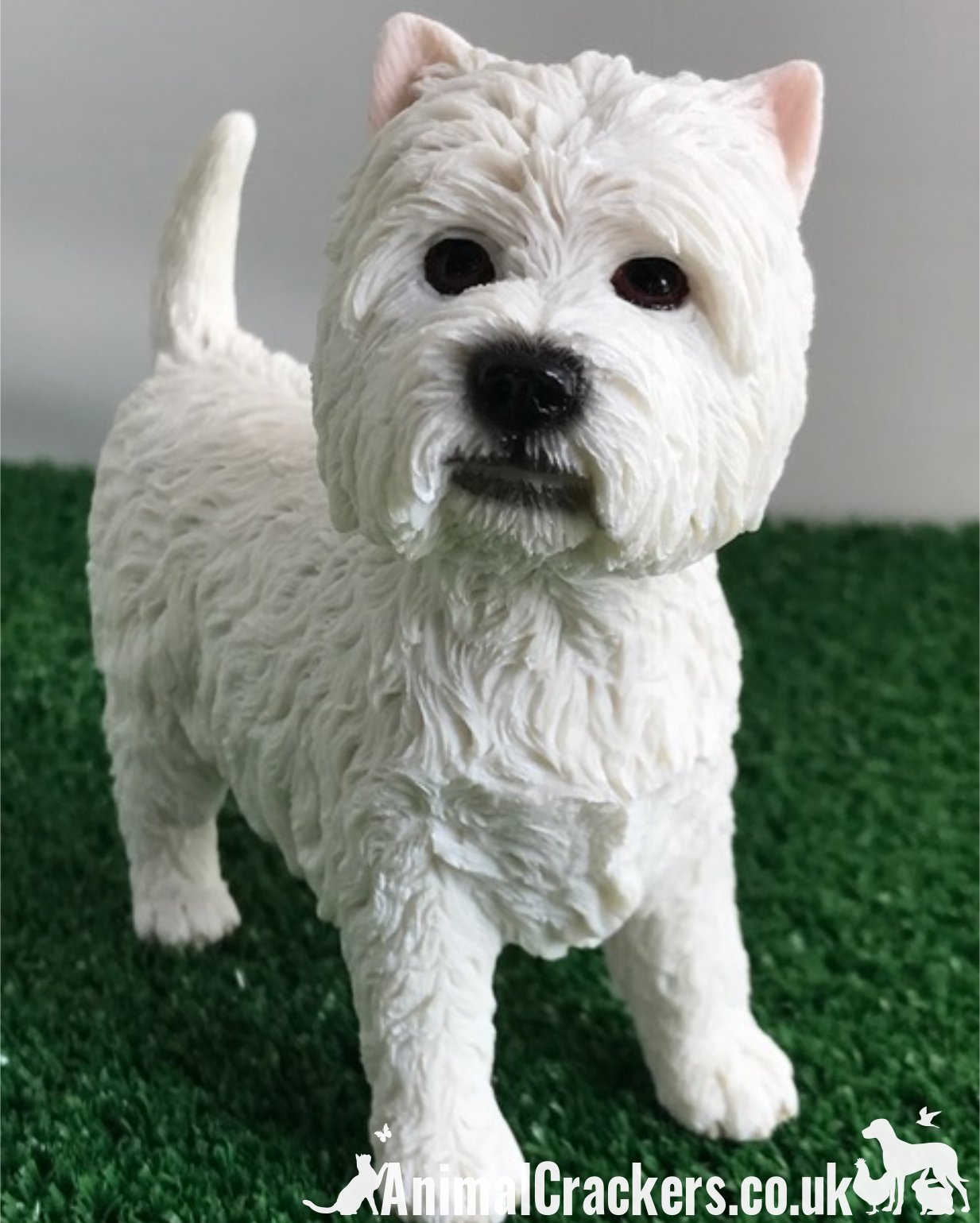 West Highland Terrier Westie figurine ornament quality Leonardo gif