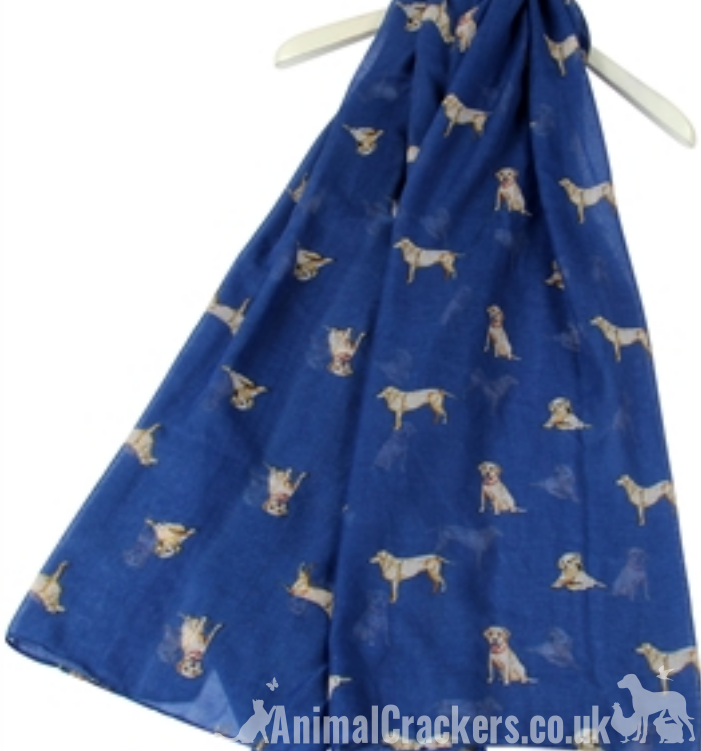 Ladies lightweight Labrador Scarf Sarong in choice of colours