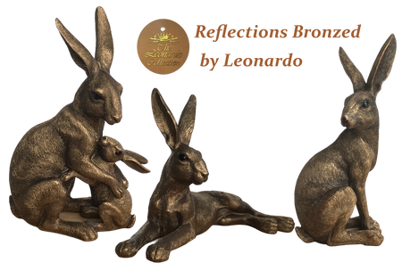 Reflections Bronzed, by Leonardo