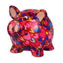 Pomme Pidou 'Rosie' Traditional Pig Shaped Ceramic Money Box Piggy Bank