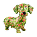 Pomme Pidou 'Dennis' Dachshund Sausage Dog Shaped Ceramic Money Box