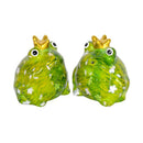 Pomme Pidou 'Freddy' Frog Shaped Ceramic Salt and Pepper Shaker Set