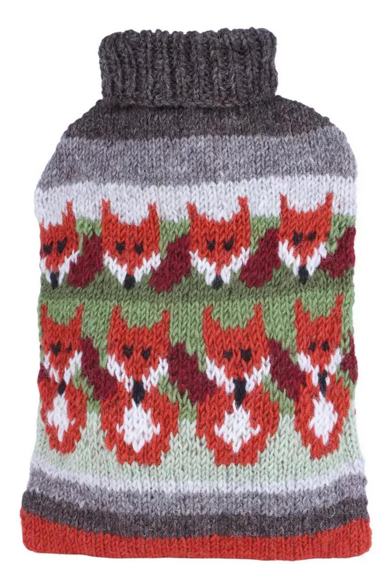 Pachamama Skulk Of Foxes Hot Water Bottle