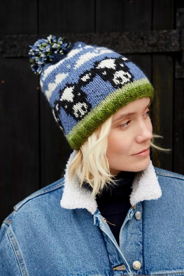 Pachamama Dairy Cow Bobble Beanie