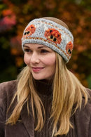 Pachamama Highland Cow Headband Chunky Knit Merino Wool