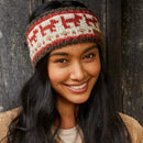 Pachamama 'Walking The Dog' Fair Isle Dog Design All Wool Headband