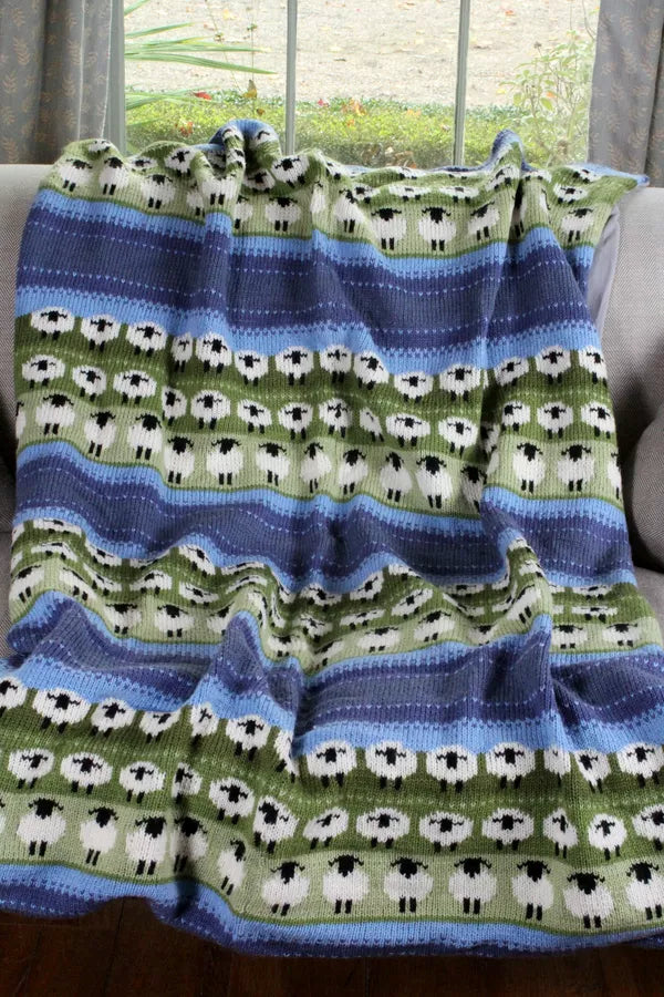 Pachamama Flock Of Sheep Throw