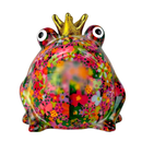 Pomme Pidou 'Freddy' Frog Shaped Ceramic Money Box, 14cm, gift boxed