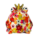 Pomme Pidou 'Freddy' Frog Shaped Ceramic Money Box, 14cm, gift boxed