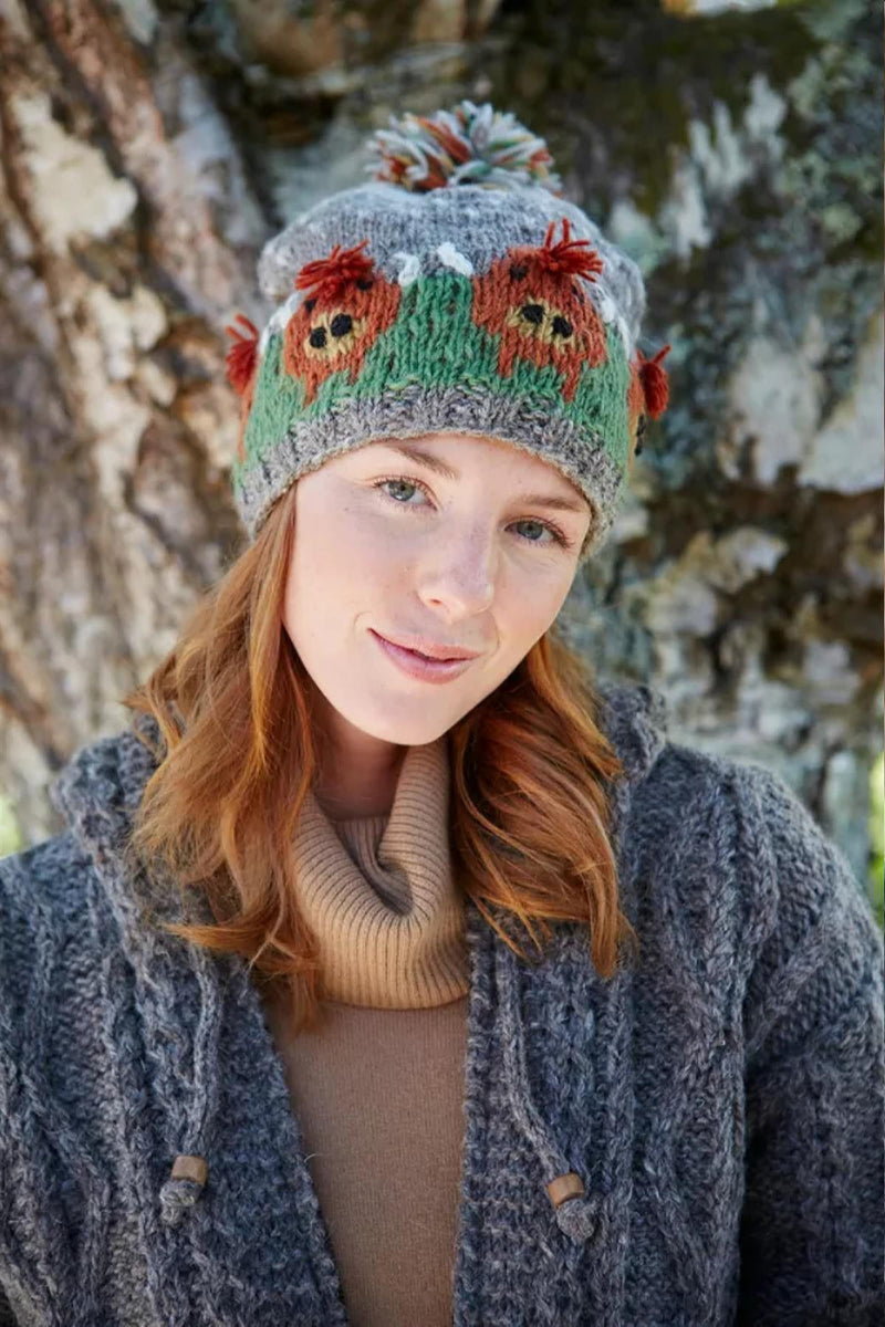 Pachamama Herd Of Highland Cow Beanie