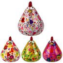 Pomme Pidou 'Matilda' Chicken Shaped Ceramic Money Box, 15cm, gift boxed