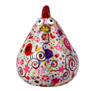 Pomme Pidou 'Matilda' Chicken Shaped Ceramic Money Box, 15cm, gift boxed