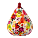 Pomme Pidou 'Matilda' Chicken Shaped Ceramic Money Box, 15cm, gift boxed