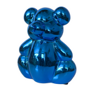 Pomme Pidou 'Waldo' Folly Fiesta mirror finish ceramic Teddy Bear shaped Money Box (Small)