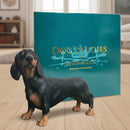Black & Tan Dachshund Sausage Dog Leonardo lifelike ornament figurine gift boxed