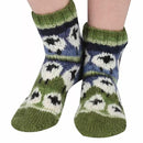 Pachamama Flock Of Sheep Sofa Socks Chunky Knit All Wool