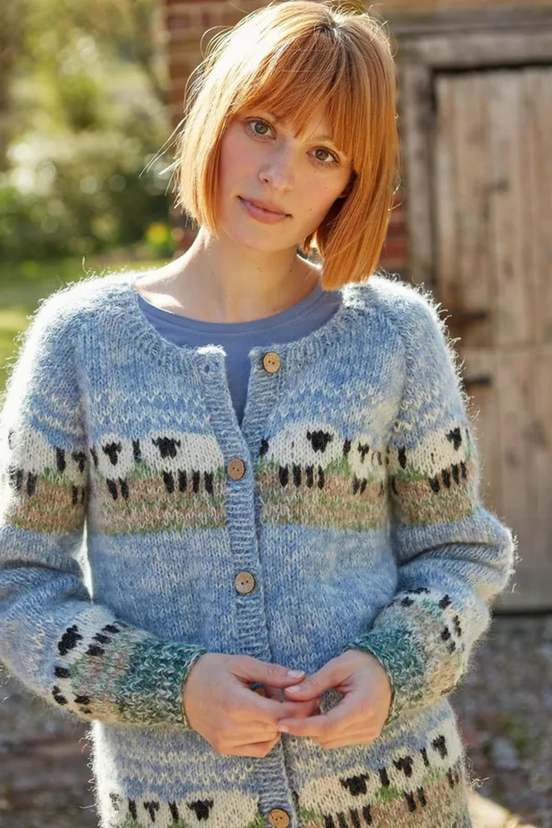 Pachamama Hazy Sheep Cardigan