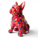 Pomme Pidou 'Valentino' French Bulldog With Love Hearts Pattern Ceramic Figurine