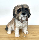 Shih Tzu ornament figurine from the Leonardo Walkies range, height 17cm, gift boxed