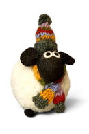 Pachamama Margaret The Lakeland Sheep Felted Ornament With Knitted Accessories