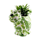 Pomme Pidou 'Dorothy' bright coloured Cat shaped ceramic planter