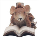 Mouse 'STORY TIME' ornament from the 'A Mice Life' range mouse lover gift, boxed