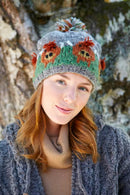 Pachamama Herd Of Highland Cows Bobble Beanie All Wool Chunky Knit