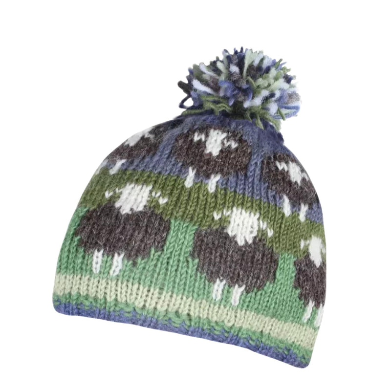 Pachamama Flock Of Herdwick Sheep Bobble Beanie