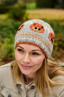 Pachamama Highland Cow Beanie Hat Chunky Knit Merino Wool