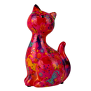 Pomme Pidou 'Caramel' Cat shaped ceramic Money Box, 17.5cm, gift boxed