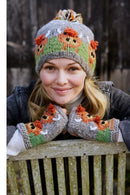Pachamama Herd Of Highland Cows Bobble Beanie All Wool Chunky Knit