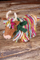 Pachamama Hughie The Highland Cow Standing Decoration