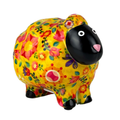Pomme Pidou 'Peluche' Sheep Shaped Ceramic Money Box, 15.5cm, gift boxed