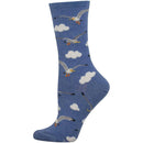 Socksmith 'MINE NOW' Seagull design Women's quality cotton mix crew socks