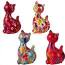 Pomme Pidou 'Caramel' Cat shaped ceramic Money Box, 17.5cm, gift boxed