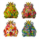 Pomme Pidou 'Freddy' Frog Shaped Ceramic Money Box, 14cm, gift boxed