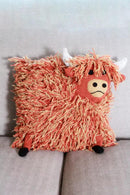 Pachamama Hairy Highland Cow Cushion Cover