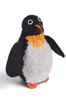 Pachamama Penelope The Penguin Felted Ornament With Knitted Accessories