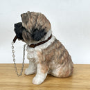 Shih Tzu ornament figurine from the Leonardo Walkies range, height 17cm, gift boxed