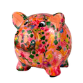 Pomme Pidou 'Rosie' Pig Shaped Ceramic Money Box Piggy Bank, 15cm, gift boxed