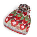 Pachamama Skulk Of Foxes Bobble Beanie Hat In Chunky Knit Wool