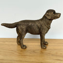 Labrador Dog figurine, Leonardo Reflections Bronzed, gift boxed