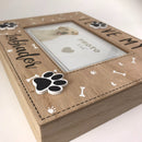 Labrador picture frame wooden box style 6x4" photo holder novelty dog lover gift