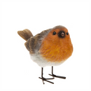 Robin figurine, cute home or garden decoration, memorial or bird lover gift, 10cm
