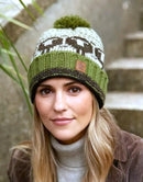 Pachamama Herdwick Sheep Roll Back Bobble Beanie