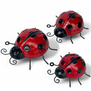 Small (10 cm) Metal Ladybird Wall Art decoration