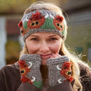 Pachamama Herd Of Highland Cow Chunky Wool Headband