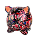 Pomme Pidou 'Rosie' Pig Shaped Ceramic Money Box Piggy Bank, 15cm, gift boxed