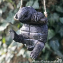 Swinging Tortoise on rope hanging garden decoration