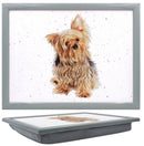 Yorkshire Terrier Laptray Leonardo hard top padded TV Lap Tray Yorkie lover gift